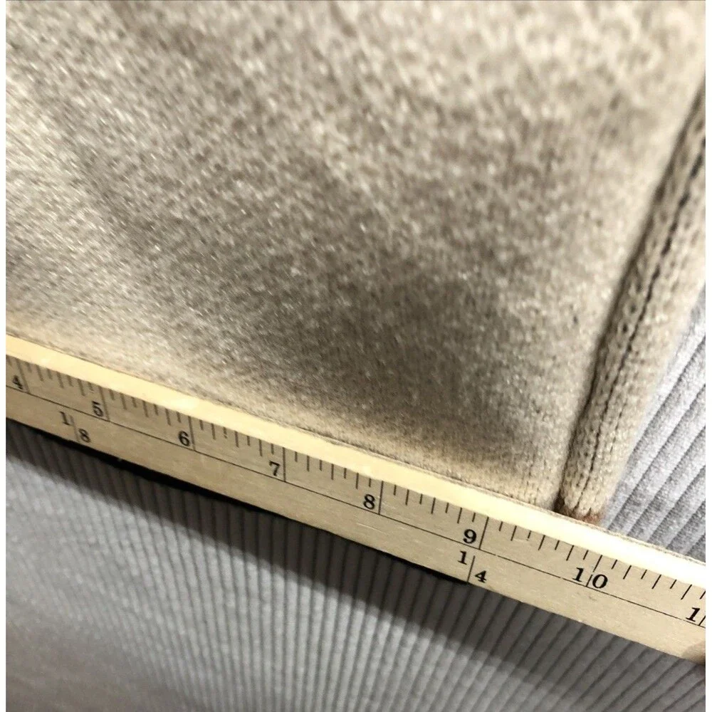 Stylewe Knit Pants Size M Colorblock Stripe Cream Black Tan Pockets